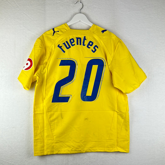 Villarreal 2006/2007 Match Worn Home Shirt