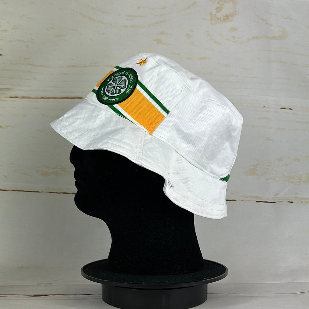 Celtic 2014/2015 Upcycled Away Shirt Bucket Hat