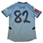 Manchester City 2024-2025 Match Worn Home Shirt - Rico Lewis v Plymouth