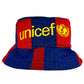 Barcelona 16/17 Upcycled Home Shirt Bucket Hat