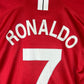 Manchester United 2009/2009 Player Issue Home Shirt - Ronaldo 7 - Long Sleeve