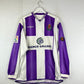 Real Valladolid 2003-2004 Match Worn L/S Home Shirt - XL - Zapata 16