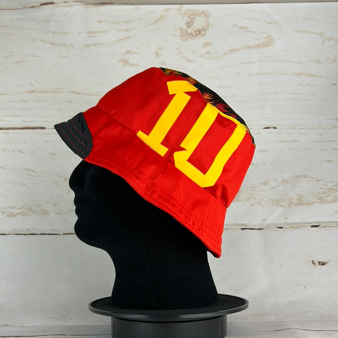 Belgium 2022 Upcycled Home Shirt Bucket Hat