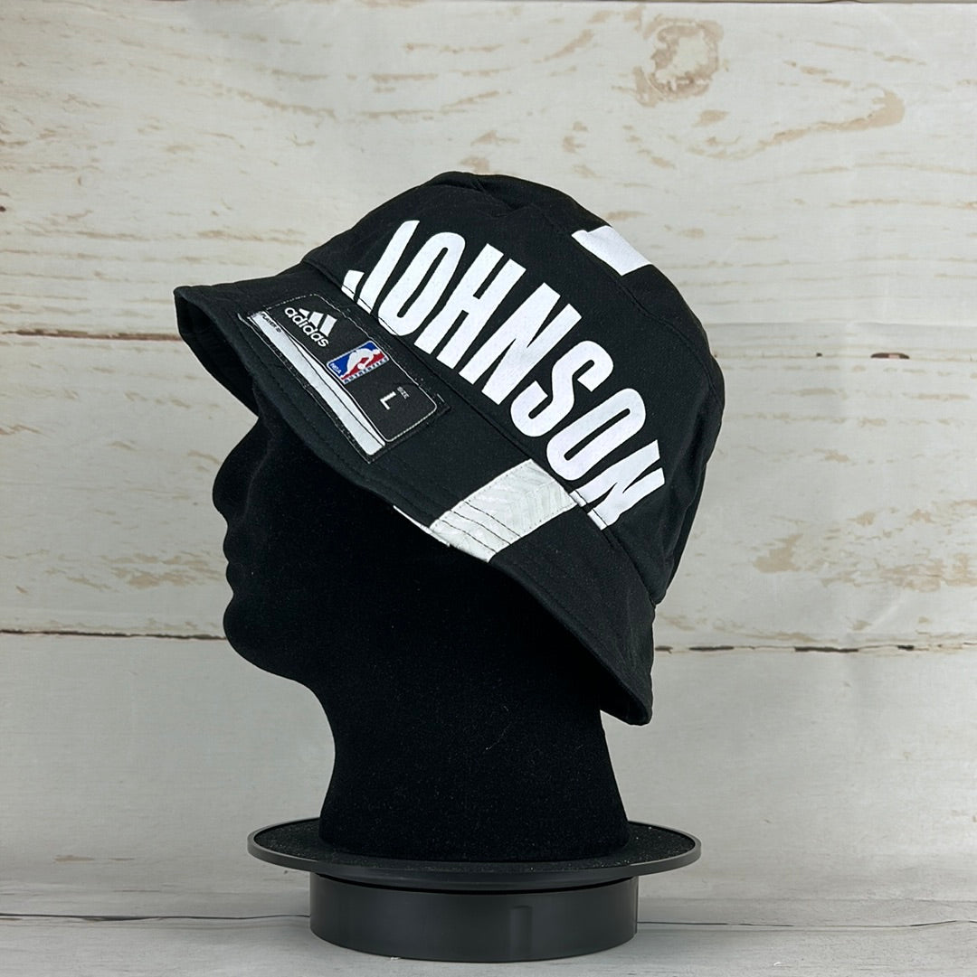 Brooklyn Nets Upcycled NBA Jersey Bucket Hat