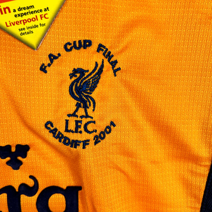 Liverpool 2000/2002 Away Shirt - Large - FA Cup Final - New With Tags/ Bag