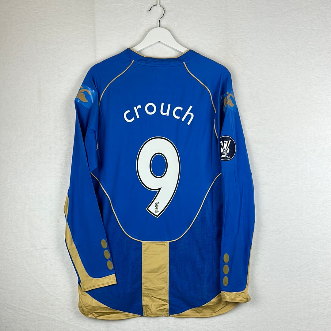 Portsmouth 2008/2009 Match Worn Home Shirt - Crouch 9