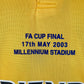 Southampton 2003/2004 Player Issue FA Cup Final Shirt - Beatie 9