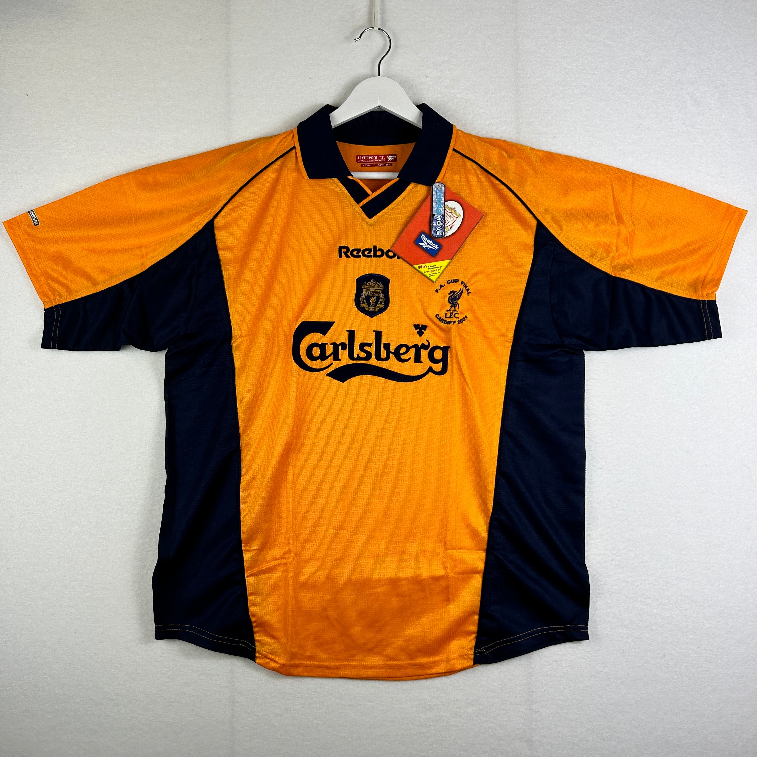 Liverpool 2000 2002 Away Shirt Large FA Cup Final New With Tags Bag