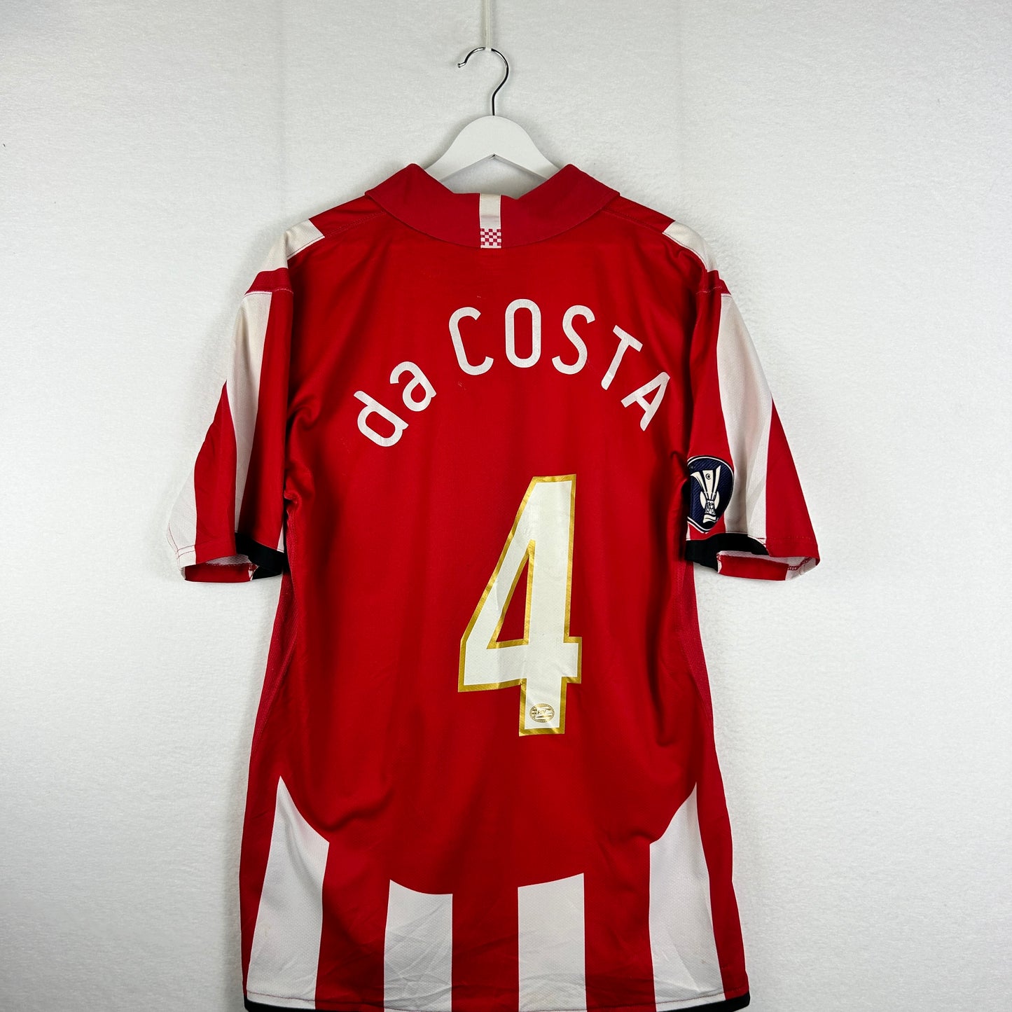 PSV 2007/2008 Player Issue Home Shirt - Da Costa 4