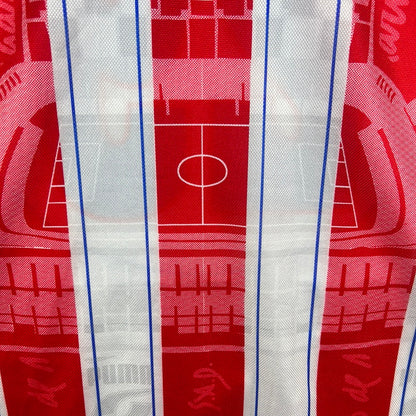 Atletico Madrid 1996/1997 Player Issue Home Shirt - Tomic 29