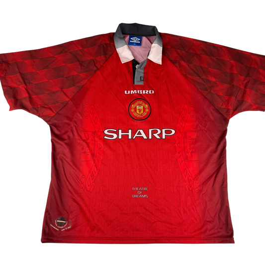 Manchester United 1996/1997 & 1997/1998 Home Shirt - 2XL