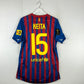Barcelona 2011/2012 Player Issue Home Shirt - Copa Del Rei Final 2012 
