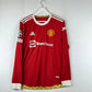 Manchester United 2021/2022 Player Issue Home Shirt - Ronaldo 7 - Long Sleeve