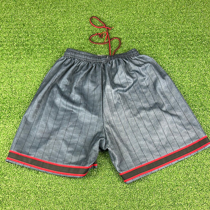 Manchester United 1995-1996 Away Shorts- 30 Inch Waist - 9/10 Condition