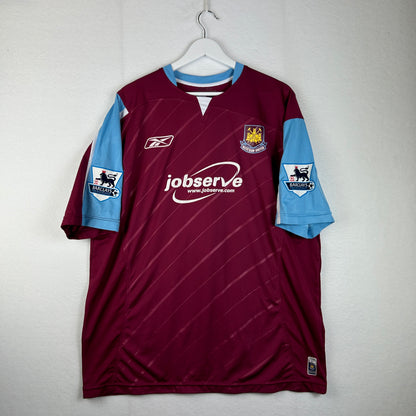 West Ham United 2005/2006 Match Worn Home Shirt - Sheringham 8