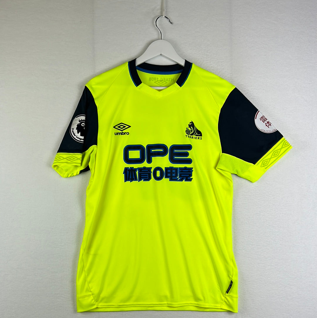 Huddersfield Town 2018/2019 Match Issued Away Shirt - Durm 37