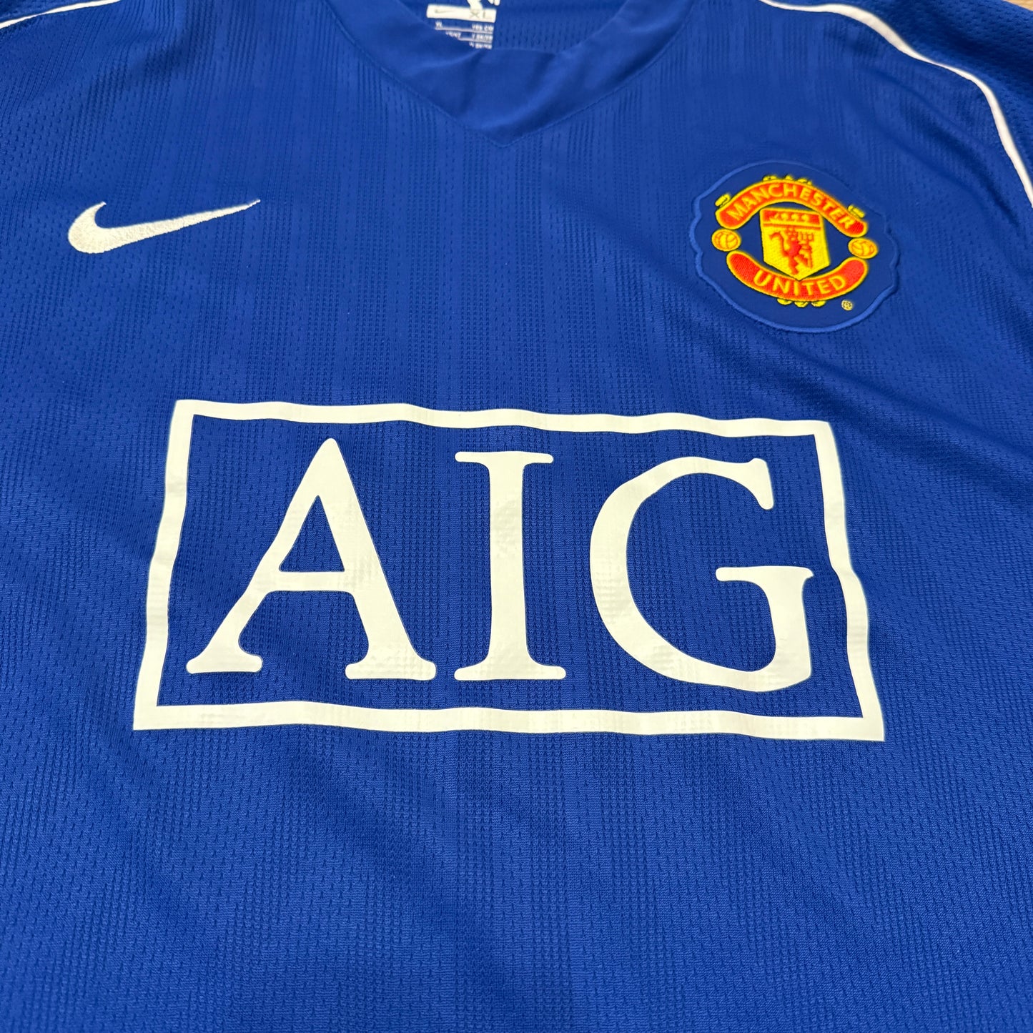 Manchester United 2007/2008 Goalkeeper Shirt - XL - Nike 238803-470