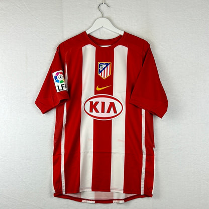 Atletico Madrid 2005/2006 Player Issue Home Shirt - Luccin 5