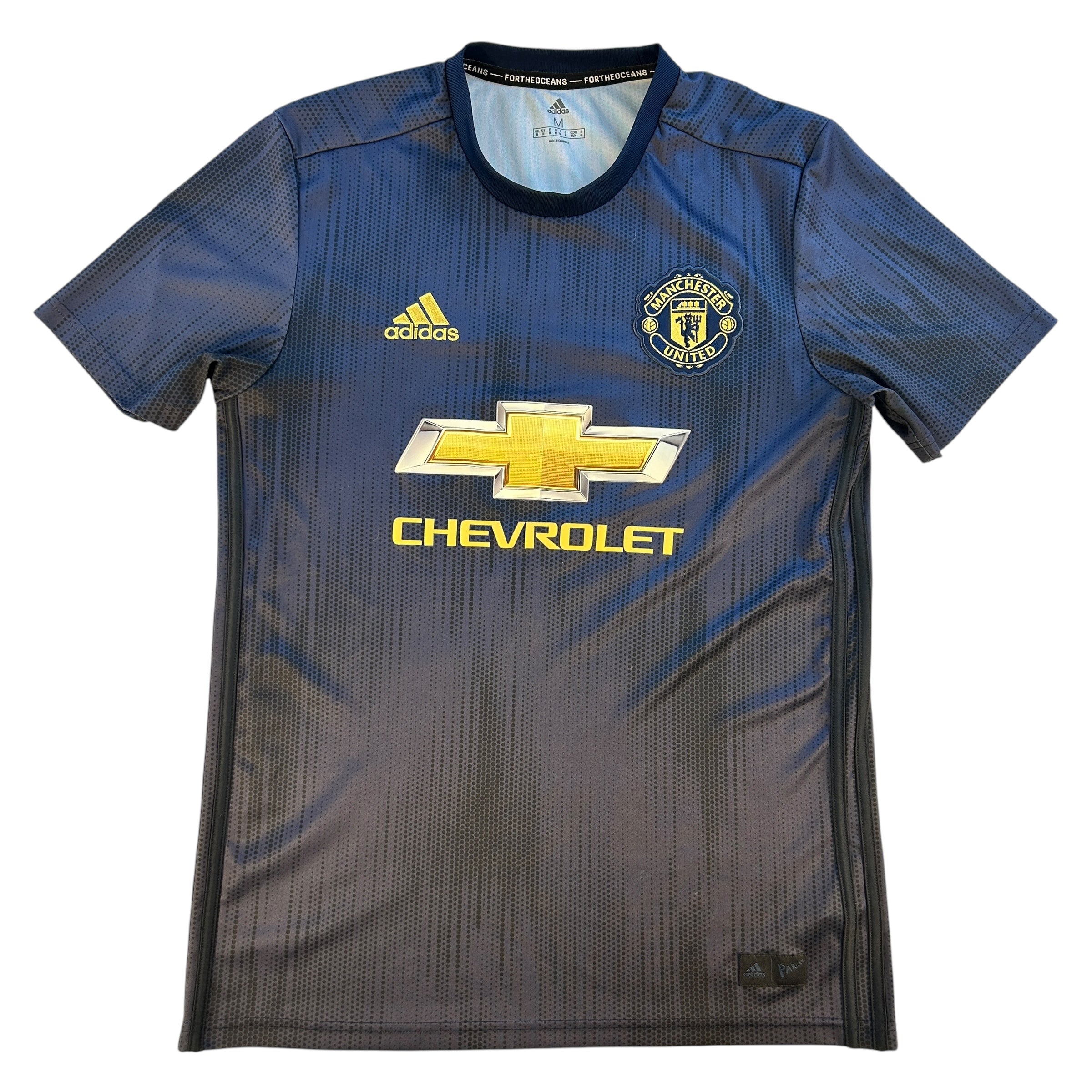 Manchester United 2018 2019 Third Shirt Official Adidas Shirt Casual Football Shirts