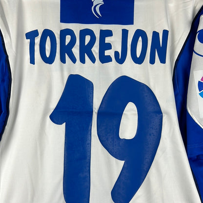 Espanyol 2006-2007 Player Issue Home Shirt - Extra Large - Torrejon 19