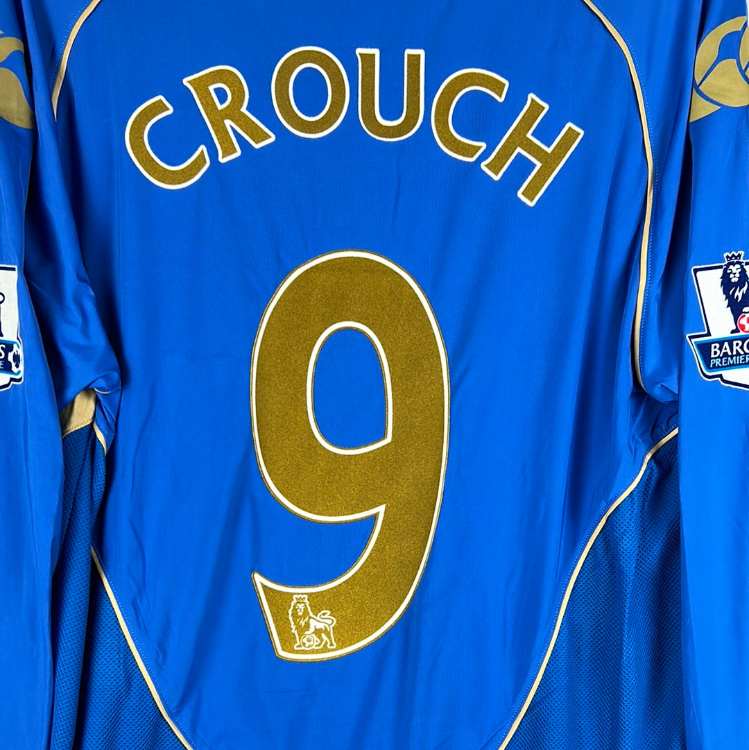 Portsmouth 2008/2009 Match Worn Home Shirt - Crouch 9