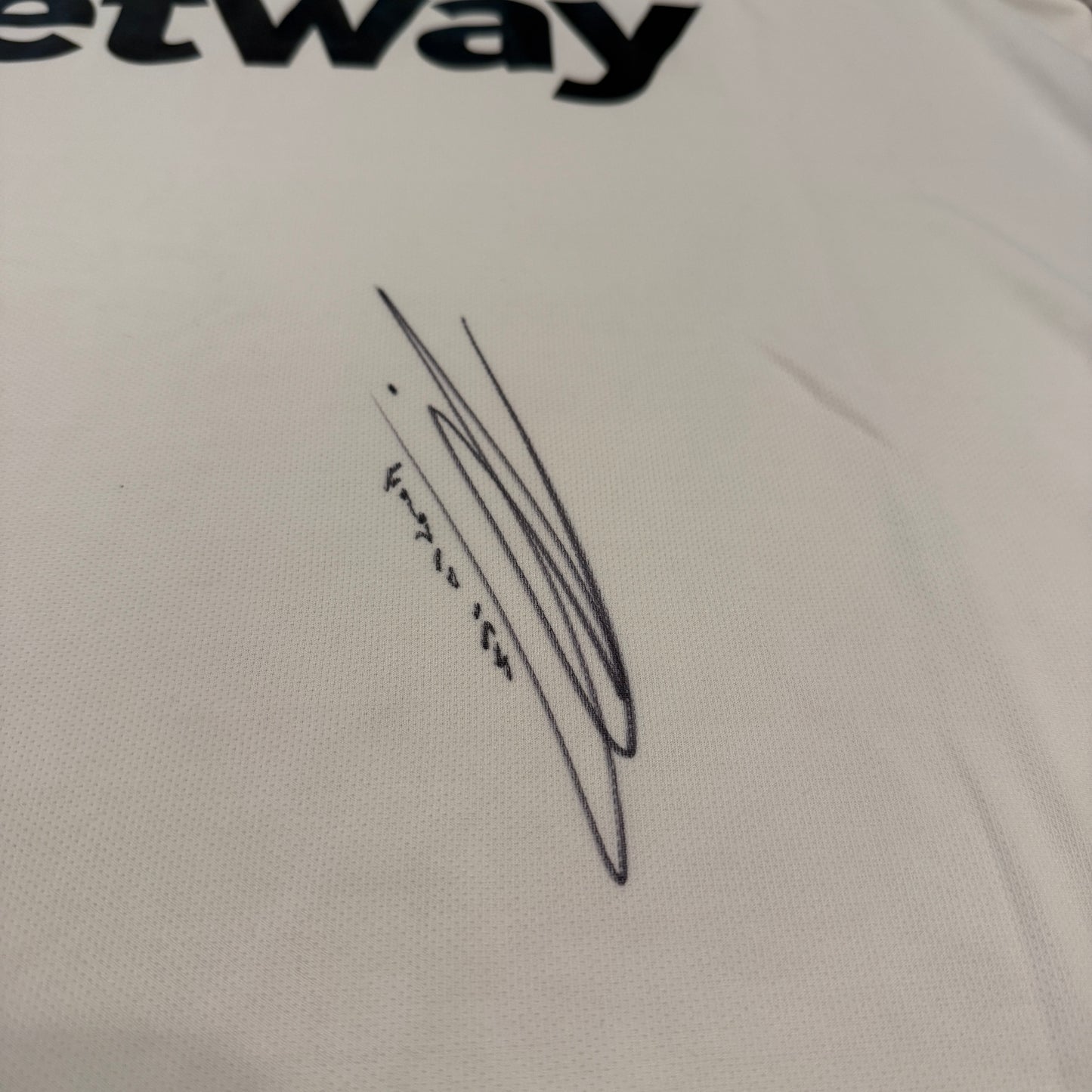 West Ham United 2018/2019 Signed Away Shirt