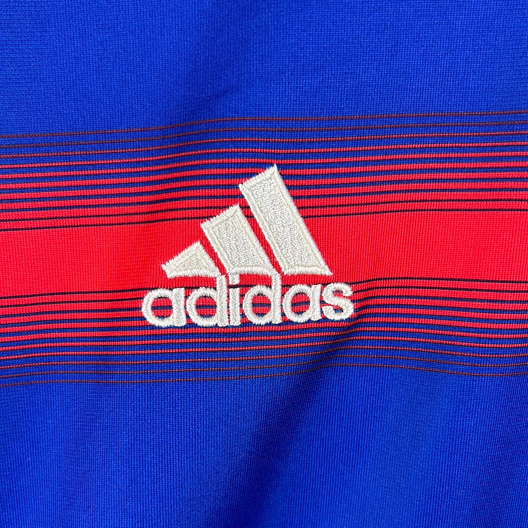 France 2004 Home Shirt - Large - Zidane 10 - Adidas 600222
