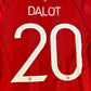 Manchester United 2021/2022 Player Issue Home Shirt - Dalot 20