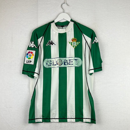 Real Betis 2004/2005 Match Worn Home Shirt - L.Fernandez