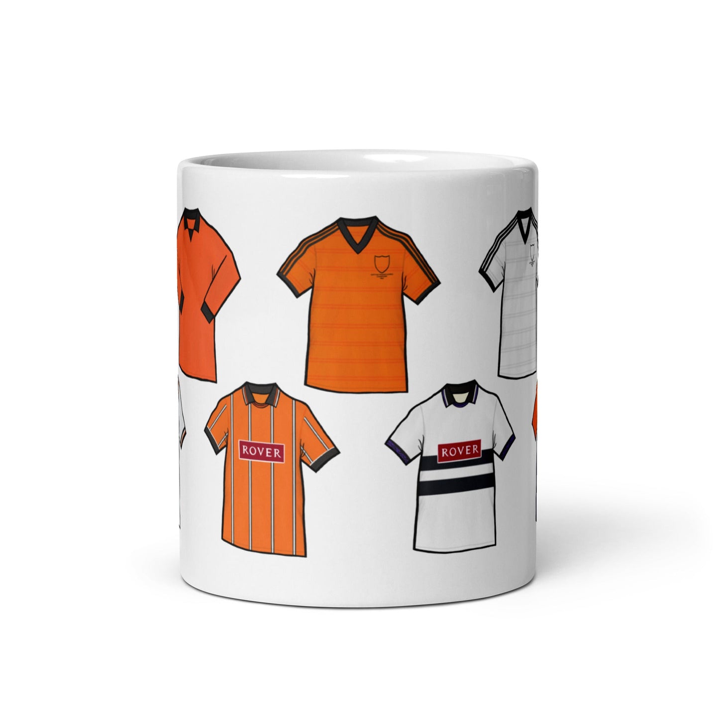 Dundee Utd Retro Shirts Ceramic Football Mug