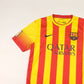 2013/14 Barcelona Away Shirt Messi Nike (M)