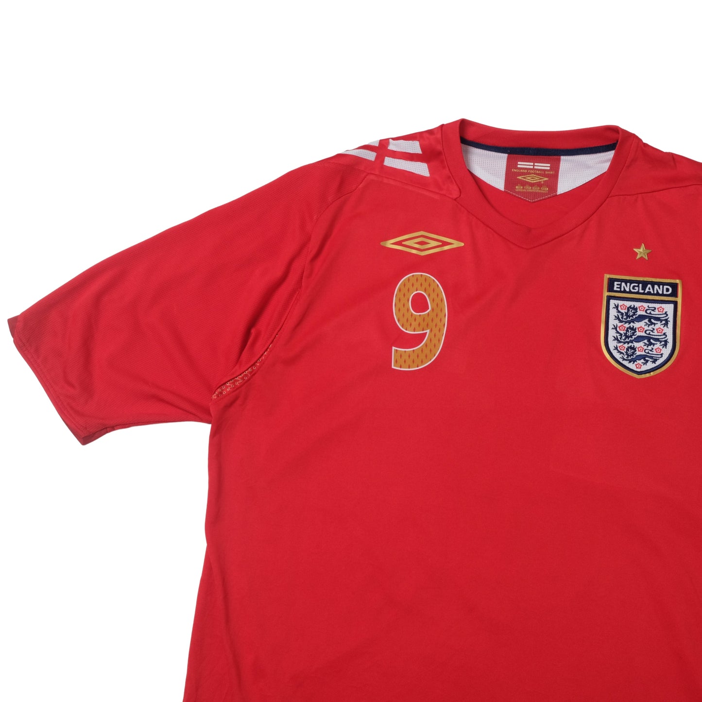 2006/08 England Away Shirt Umbro Rooney (L)