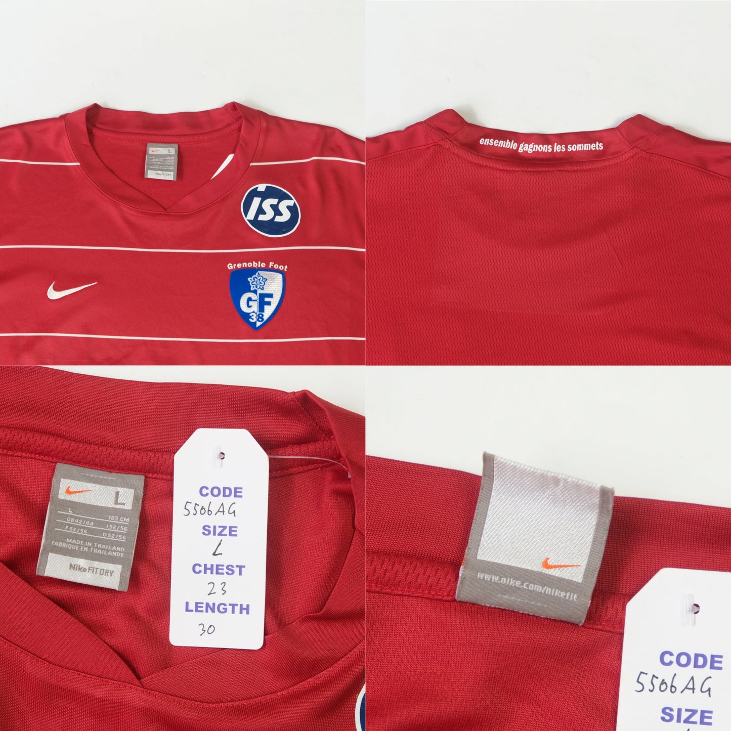 2009/2010 Grenoble Foot Away Shirt Nike (L)