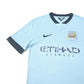 2014/15 Manchester City Home Shirt Nike David Silva (S)