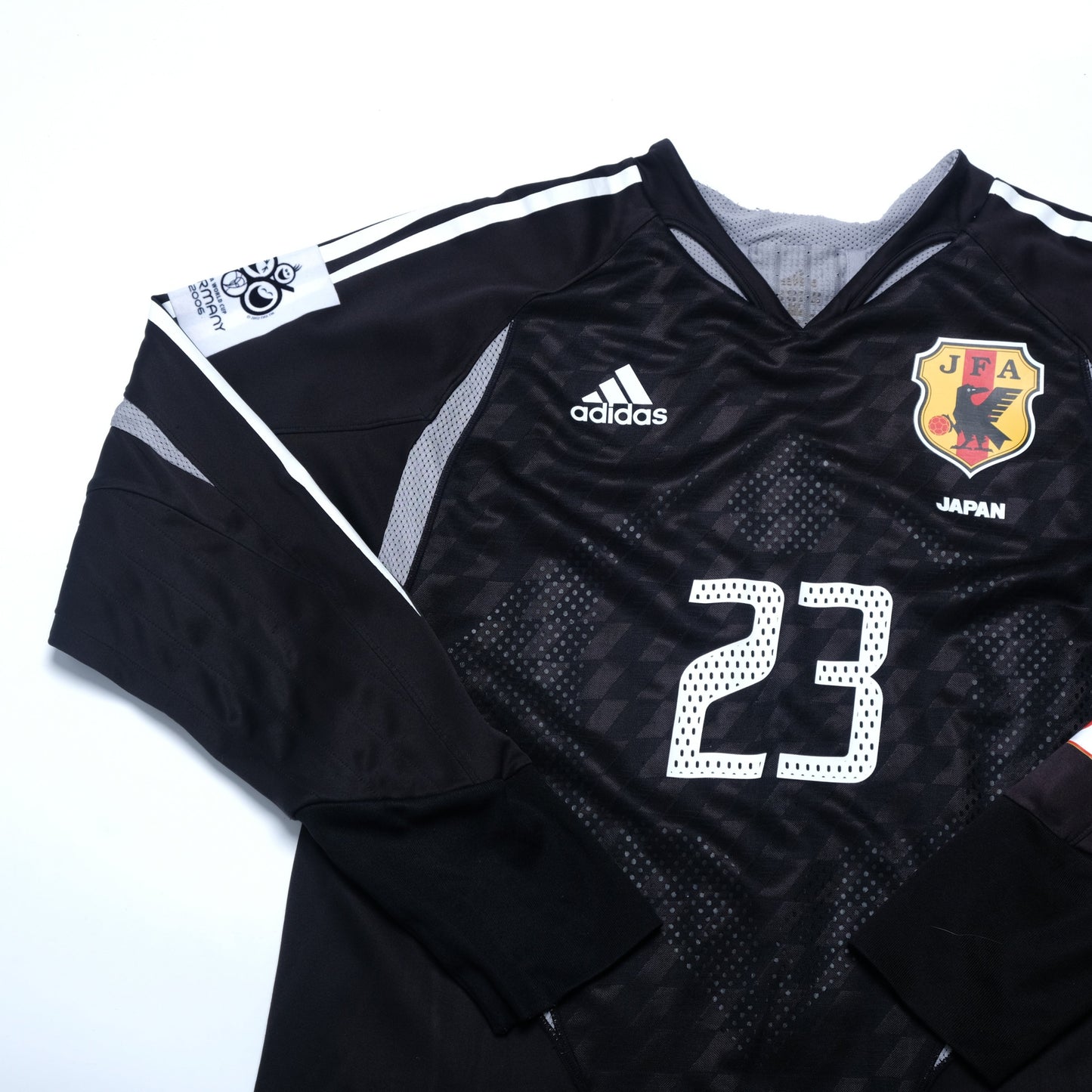 2004/06 Japan Goalkeeper Shirt Adidas Kawaguchi Player Issue (M)
