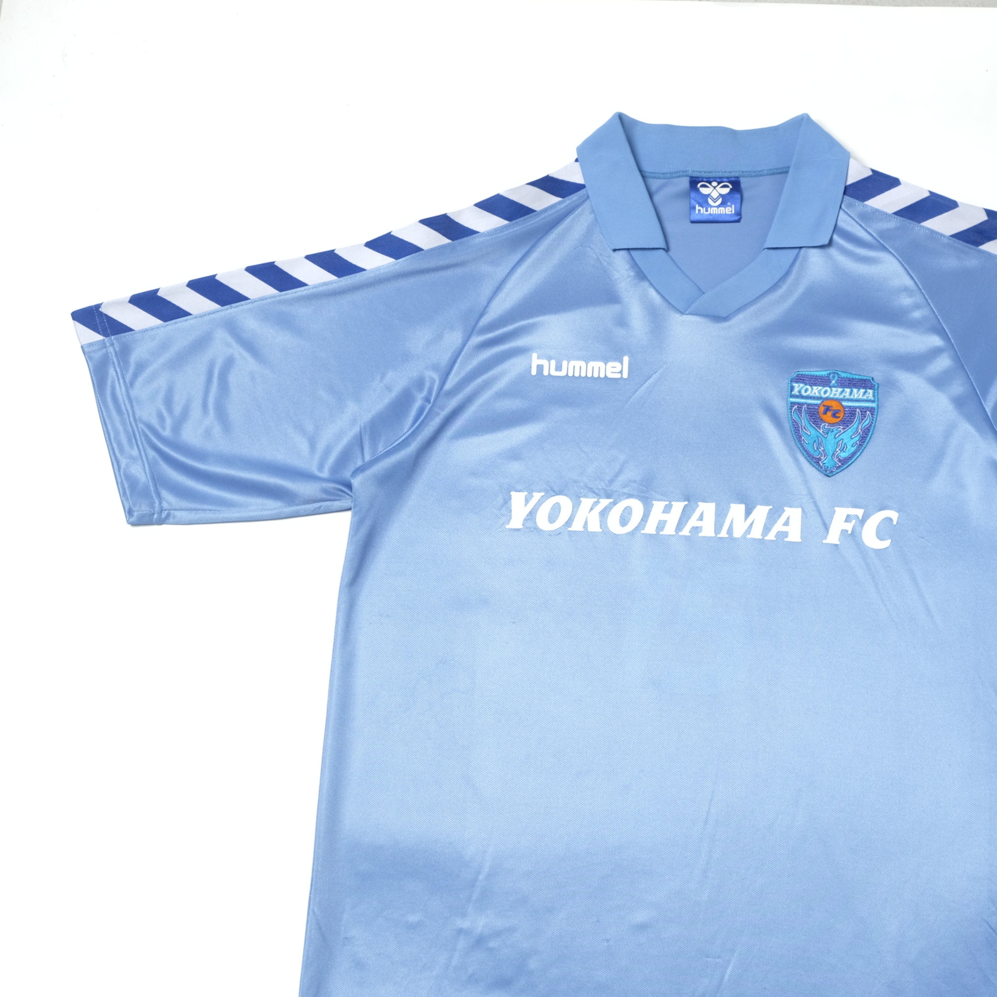 2000s Yokohama FC Training Shirt Hummel J-League (L/XL) – Casual