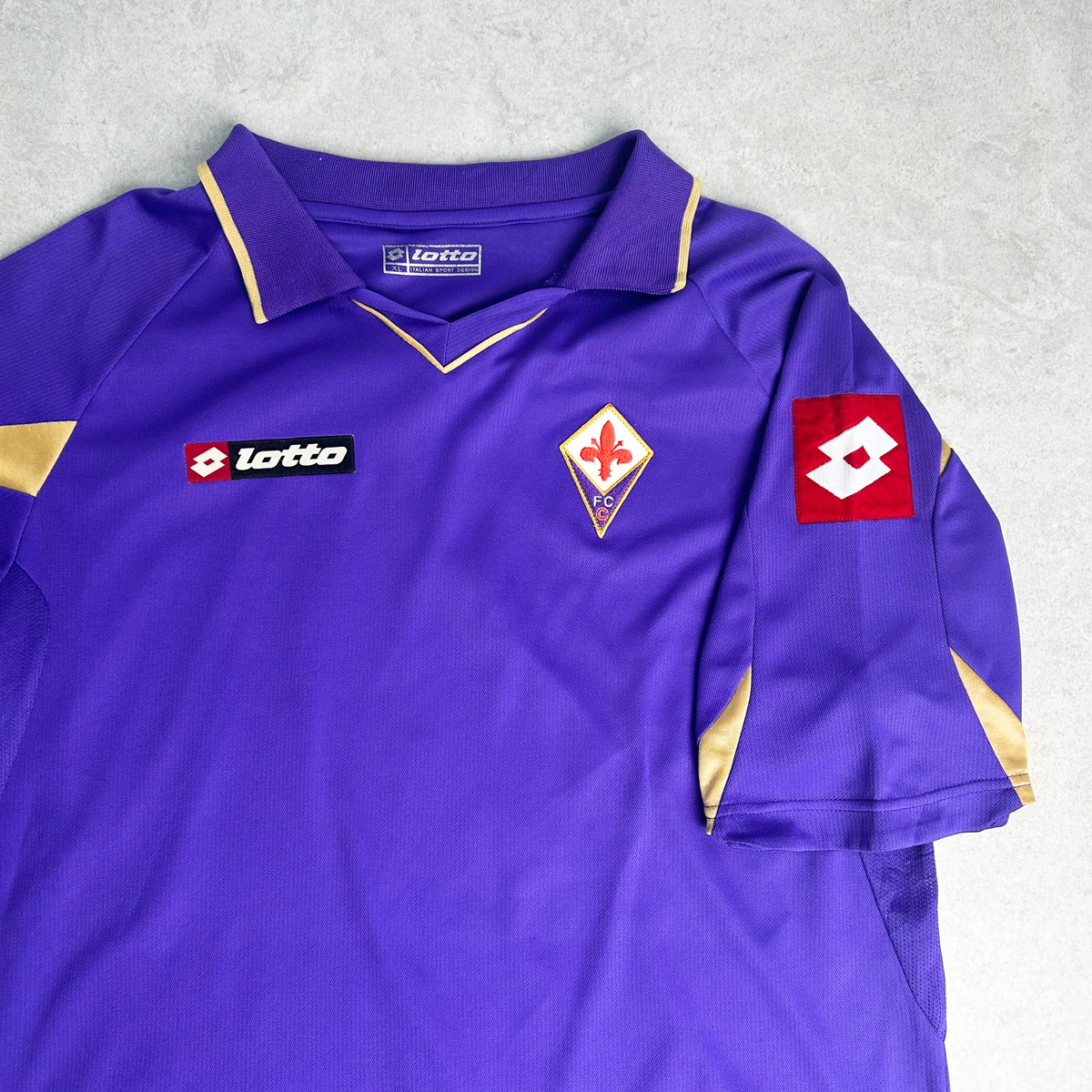 2010/11 Fiorentina Home Shirt Lotto (L)