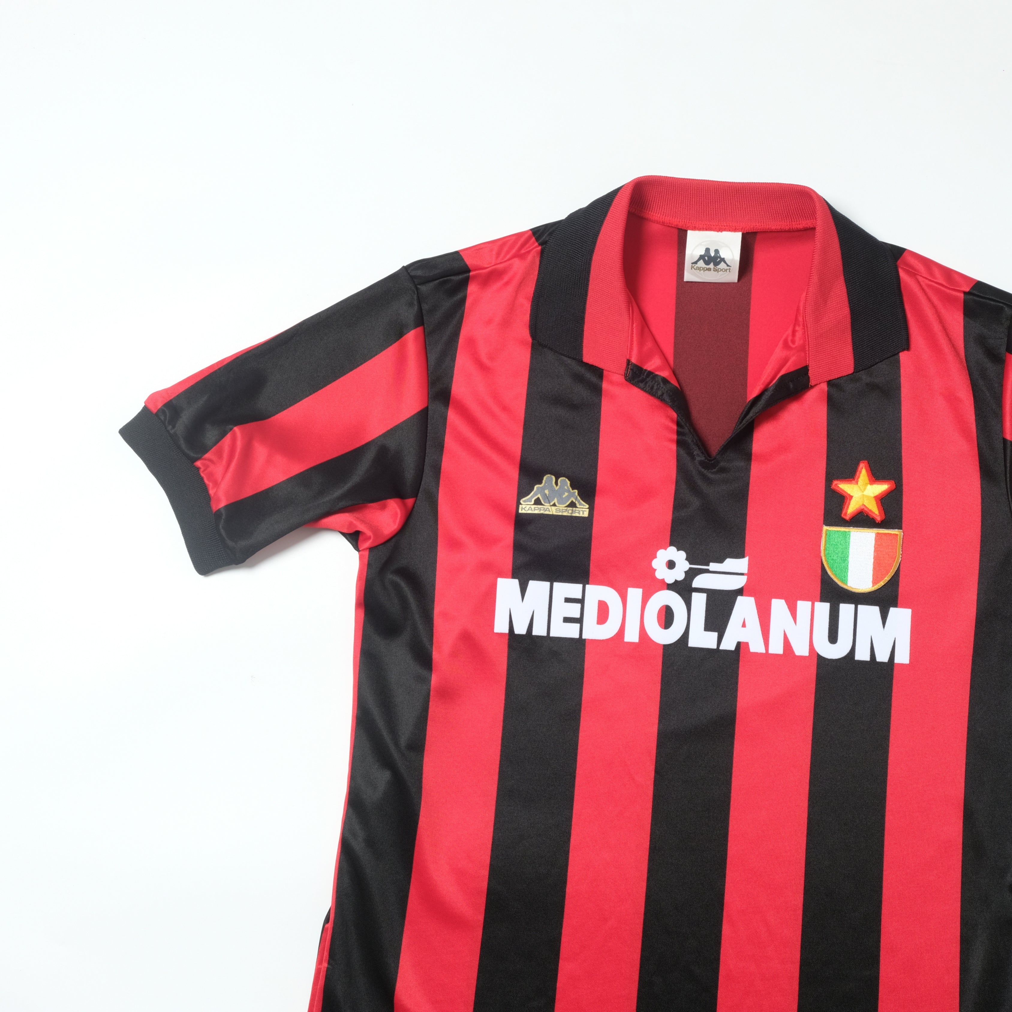 1988/89 AC Milan Home Shirt Kappa (S/M) – Casual Football Shirts