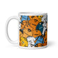Wolverhampton Retro Shirts Collage Ceramic Football Mug