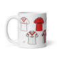Airdrie Retro Shirts Ceramic Football Mug
