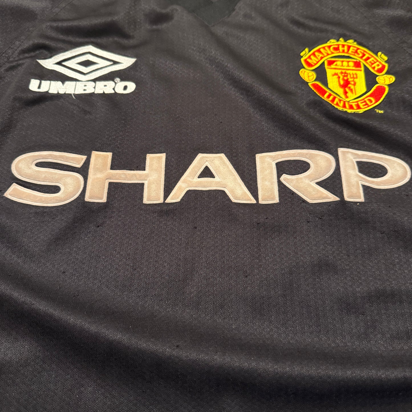 Manchester United 1998/99 Third Shirt - Medium - Very Good Condition