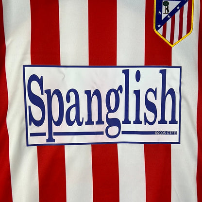 Atletico Madrid 2004/2005 Player Issue Home Shirt - Torres 9 - Spanglish