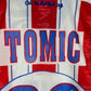 Atletico Madrid 1996/1997 Player Issue Home Shirt - Tomic 29