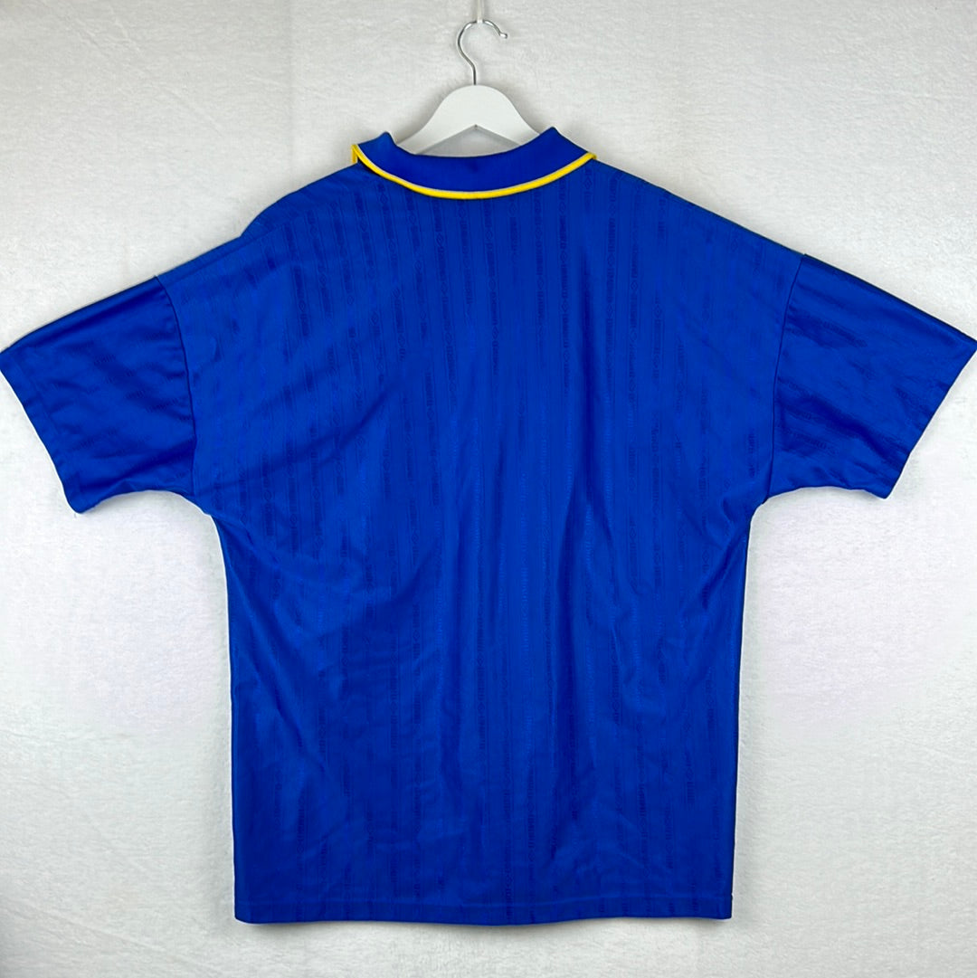 Chelsea 1995/1996 Home Shirt - XL - Vintage Chelsea