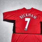 2002/04 Manchester United Home Shirt Nike Beckham (L/XL)
