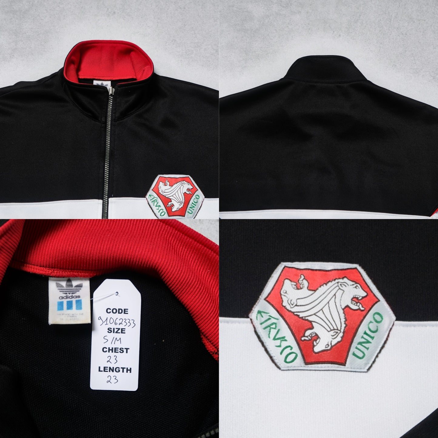 1990 World Cup Coppa Del Mondo Italy Track Jacket Adidas (S/M)