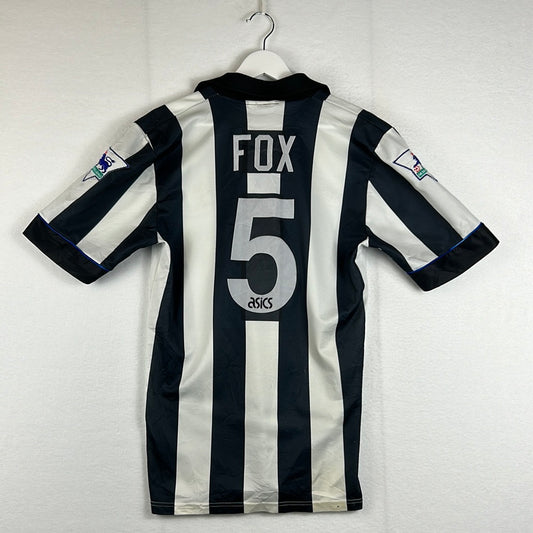 Newcastle United 1993/1994 Home Shirt Fox 5 print