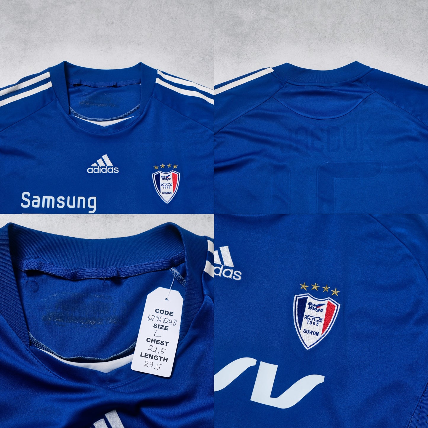 2010 Suwon Bluewings Home Shirt K-League Adidas (L)