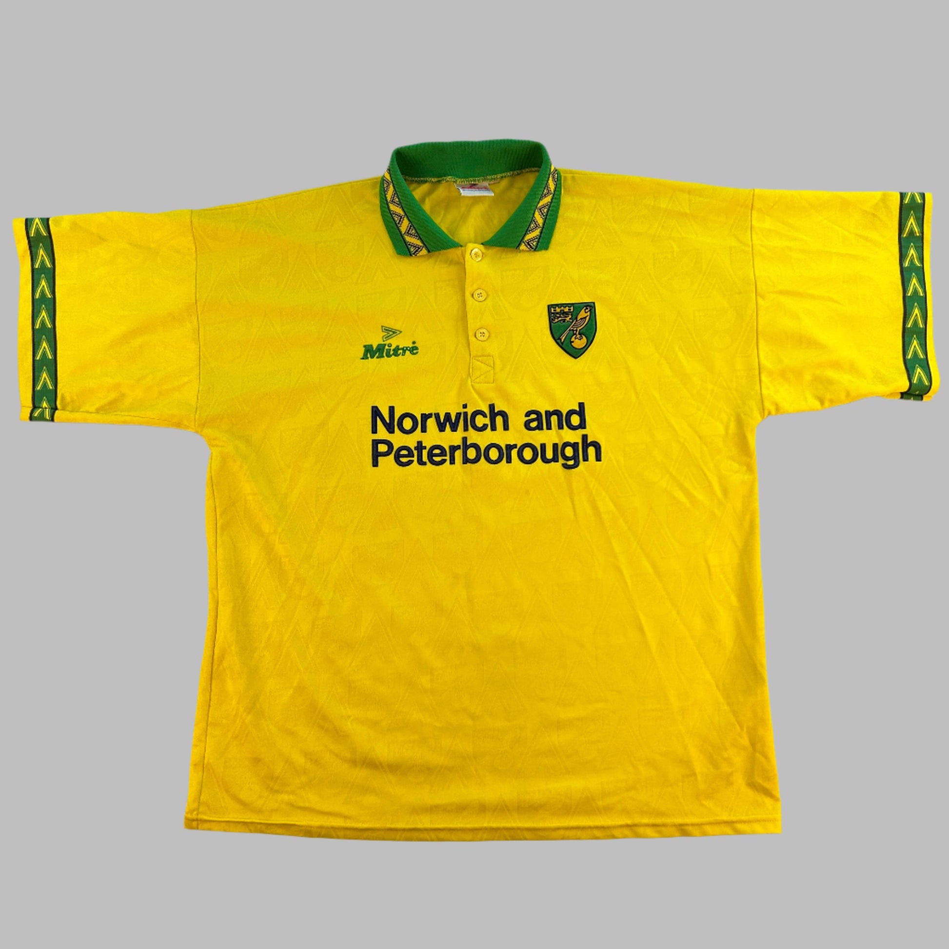 Norwich City 1994-1995-1996 Home Shirt