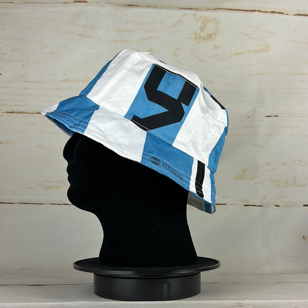 Argentina 2022 Upcycled Home Shirt Bucket Hat